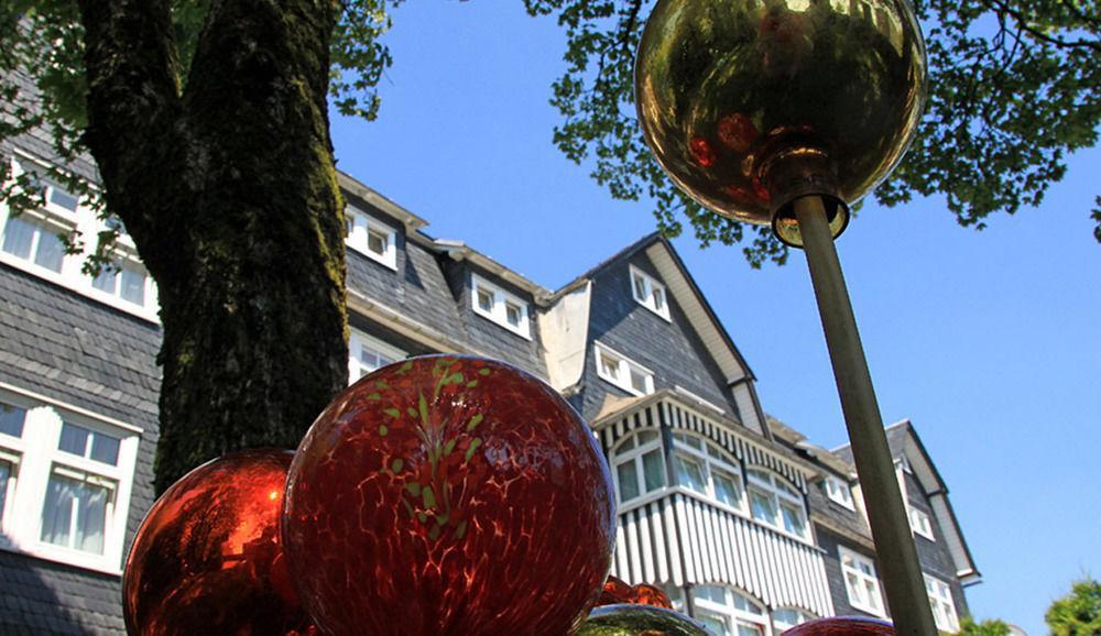 Hotel Schieferhof - Glaslust Neuhaus am Rennweg Bagian luar foto