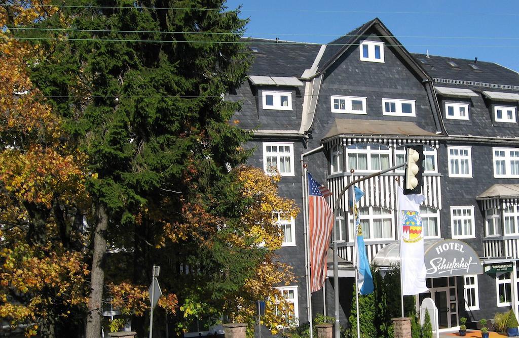 Hotel Schieferhof - Glaslust Neuhaus am Rennweg Bagian luar foto